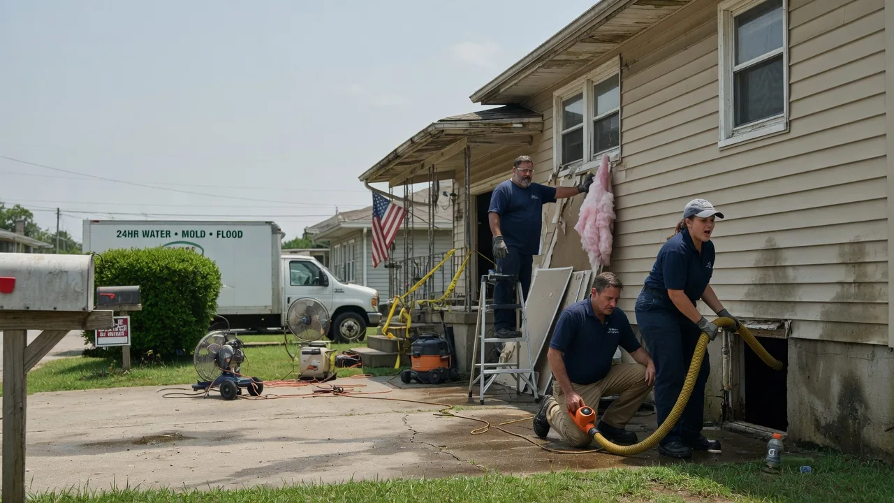 Water Damage Repair in Ben Lomond, AR near me
